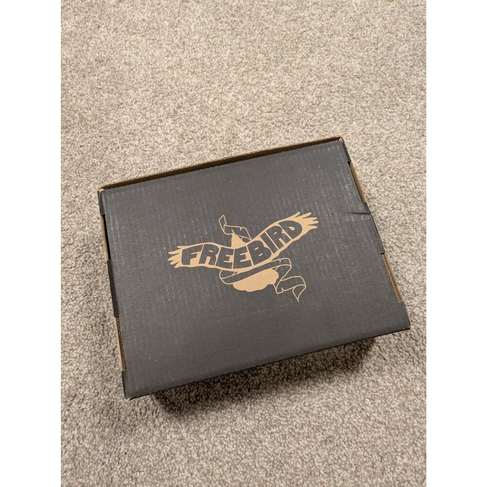 EMPTY REPLACEMENT SHOE / HEEL BOX & DUST BAG ONLY - Freebird Randi Black Leather - Picture 3 of 9